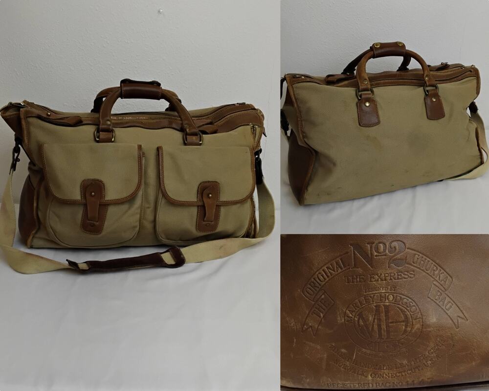 Ghurka No. 2 Express I 147 Marley Hodgson Travel Duffle Bag VTG 1986 USA #J5784